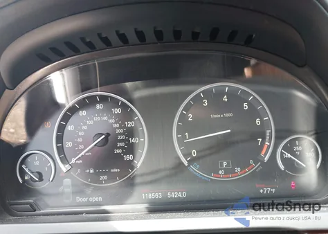 2013 BMW 750Li from USA, damaged, VIN WBAYE8C53DD134197